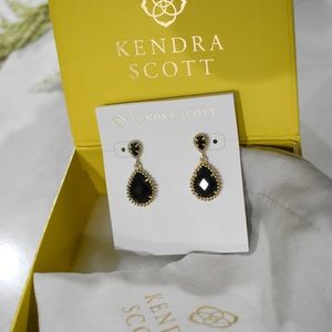 Kendra Scott Design Your Own Halden Earrings Black